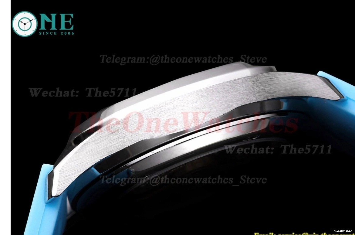 Bezel RU Aquanaut Ladies 35mm Blue SS A324 TWF Diamond 0520